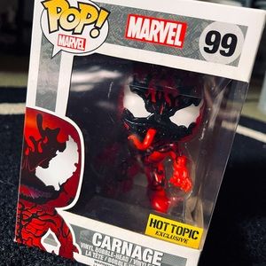Funko Marvel Pop! Carnage Vinyl Bobble-Head Hot Topic Exclusive